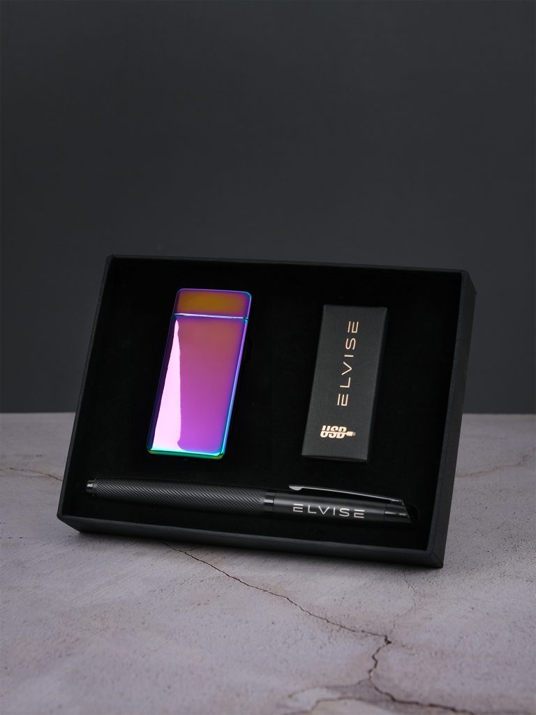 Подарочный набор: USB-гаджет и ручка розовый