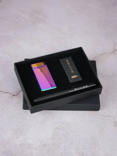 Подарочный набор: USB-гаджет и ручка розовый